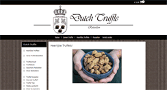 Desktop Screenshot of dutchtruffle.com